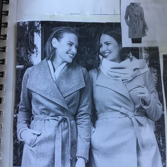 NWOT Wrap Coat - Picture 9 of 12